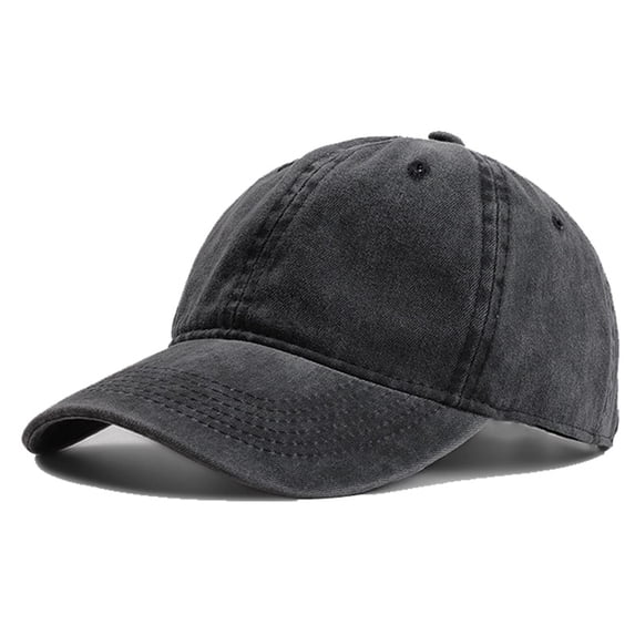 Unisex Solid Cotton Twill Baseball Cap - Low Profile Ball Cap in Vintage Colors Dad Hats for Casual Daily Wear