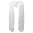 thumbnail image 1 of Unisex Solid Graduation Stole, Graduation Season Ribbon Etiquette Shoulder Strap, Pure Color Awarding Cape, 2026 Graduation Stole with Sash Graduation Honor Stole, 1 of 9