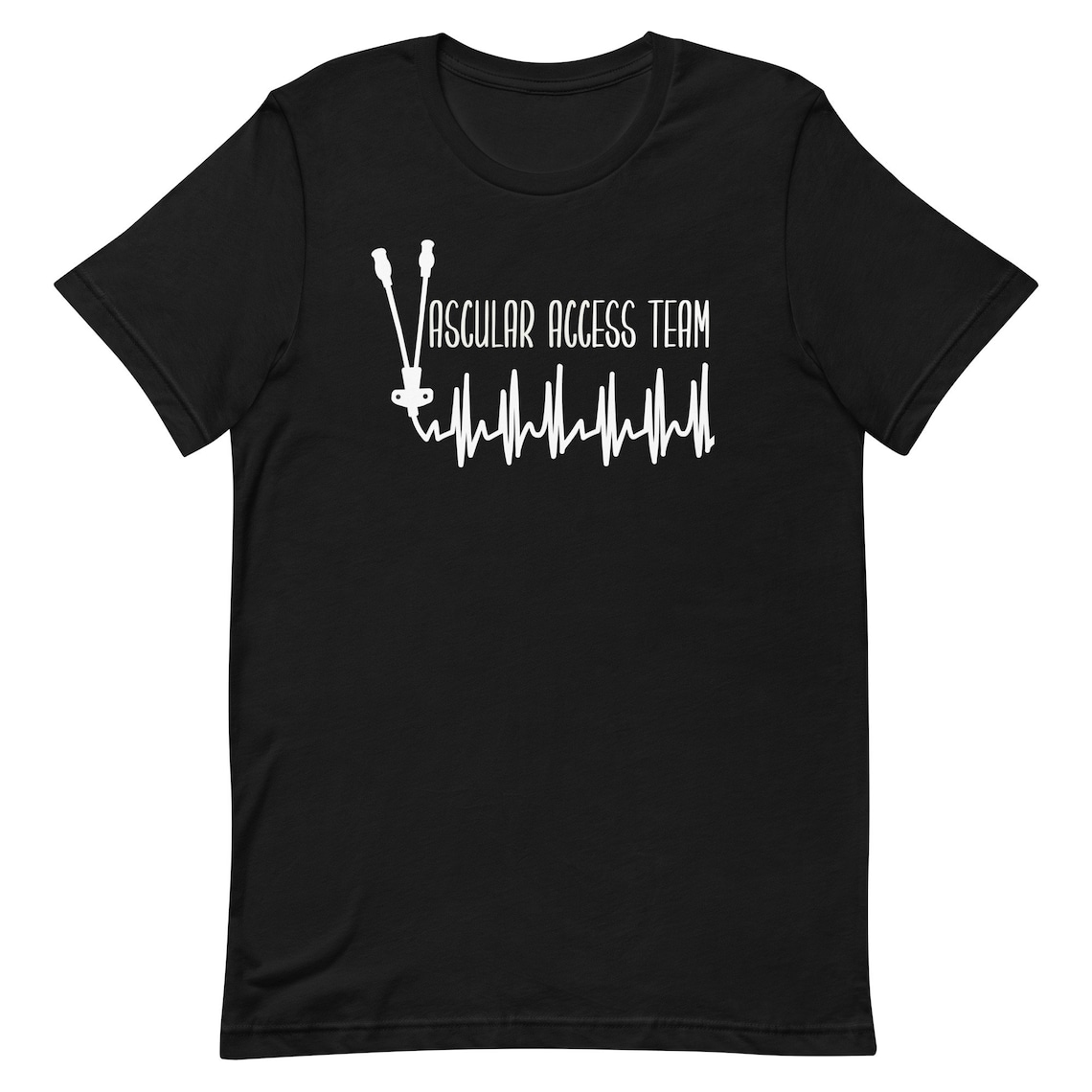 Unisex Solo Picc Vascular Access Team Short Sleeve t-shirt - Picc - VAT ...