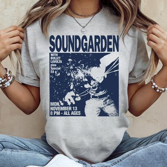 Unisex Soundgarden Band, Tour 2025 Graphic T-Shirt, Sizes S-5XL, Tbun