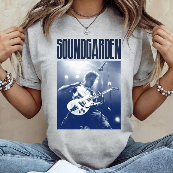 Unisex Soundgarden Band, Tour Graphic T-Shirt, Sizes S-5XL, Tbun