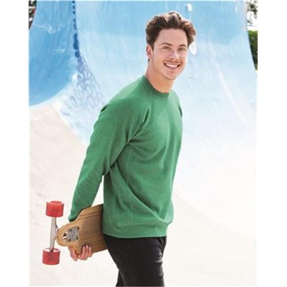 Unisex Special Blend Raglan Sweatshirt, Maroon - Extra Small