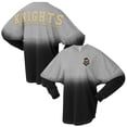 thumbnail image 1 of Unisex Spirit Jersey Black/Gray UCF Knights Ombre Long Sleeve T-Shirt, 1 of 3
