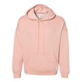 thumbnail image 1 of Unisex Sponge Fleece Drop Shoulder Hoodie, Peach - Extra Small, 1 of 1