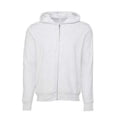thumbnail image 1 of Unisex Sponge Fleece Full-Zip Hoodie, Ash - Large, 1 of 1