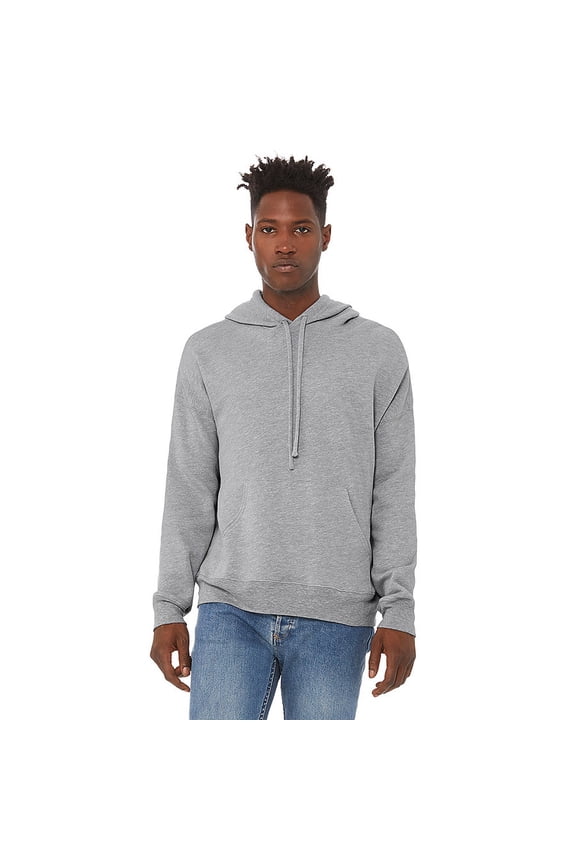 Unisex Sponge Fleece Pullover DTM Hoodie - ATHLETIC HEATHER - M
