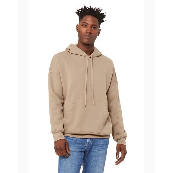 Unisex Sponge Fleece Pullover DTM Hoodie - TAN - S