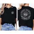 thumbnail image 1 of Unisex Spooky Island Est 2002 Graphic T-Shirt, Sizes S-5XL, Tbun Men's And Women's Graphic Tee 100% Cotton by TBun, Full Sizes S-5XL, 1 of 5
