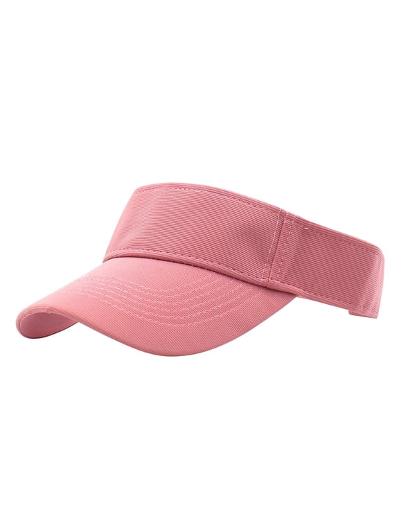 Unisex Sport Visor Open Top Light Brim Woven Sport Beach Sun Cap Running Tennis Sport Visor