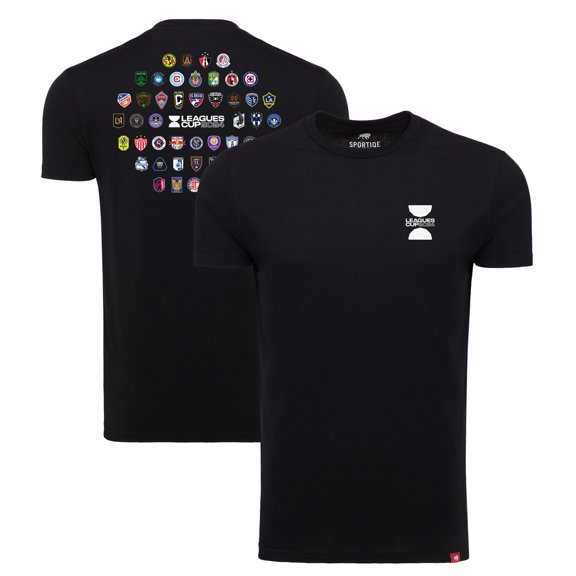 Unisex Sportiqe Black 2024 Leagues Cup Tri-Blend T-Shirt