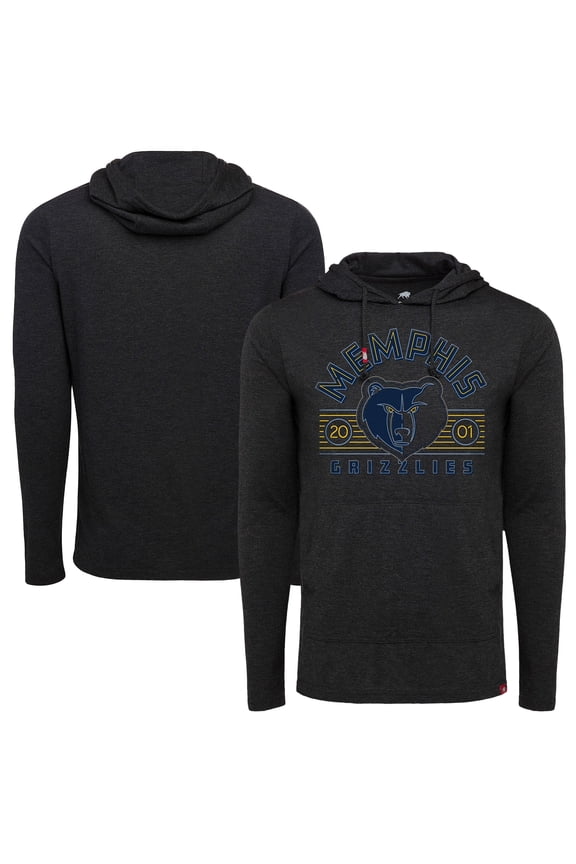 Unisex Sportiqe Black Memphis Grizzlies Beale Street Hometown Rowan Pullover Hoodie