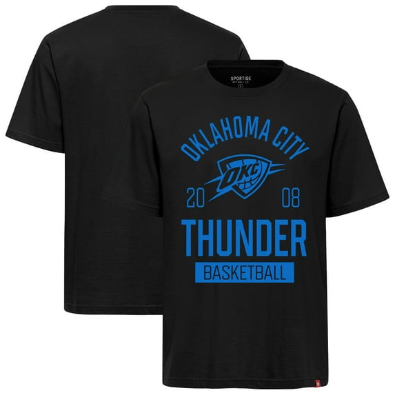 Unisex Sportiqe Black Oklahoma City Thunder Duke Premium T-Shirt