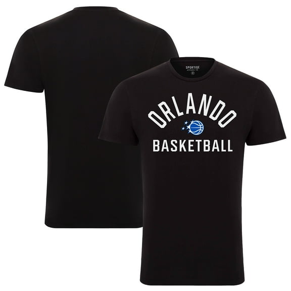 Unisex Sportiqe  Black Orlando Magic Bingham Premium T-Shirt