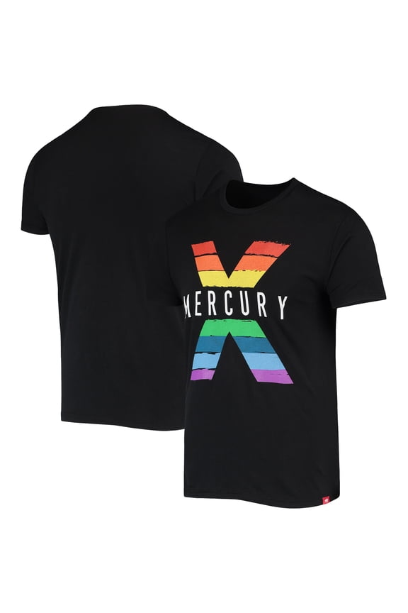 Unisex Sportiqe Black Phoenix Mercury X Pride Tri-Blend T-Shirt