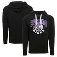 thumbnail image 1 of Unisex Sportiqe Black Sacramento Kings Olsen Super Soft Tri-Blend Raglan Pullover Hoodie, 1 of 3