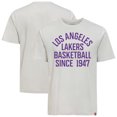 thumbnail image 1 of Unisex Sportiqe Gray Los Angeles Lakers Genuine Issue Collection Duke T-Shirt, 1 of 3
