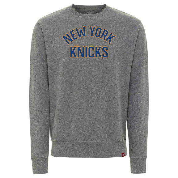 Unisex Sportiqe Gray New York Knicks Genuine Issue Collection Biltmore Sweatshirt