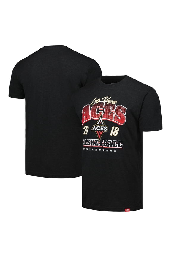 Unisex Sportiqe Heather Black Las Vegas Aces Tri-Blend T-Shirt