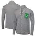 thumbnail image 1 of Unisex Sportiqe Heather Gray Boston Celtics Henshaw Full-Button Cardigan Sweater, 1 of 3