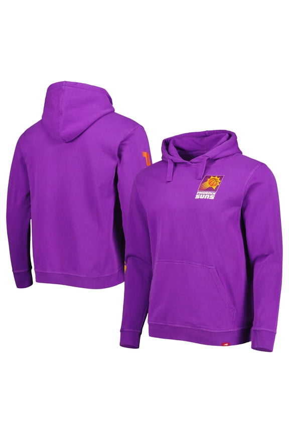 Unisex Sportiqe Purple Phoenix Suns Hardwood Classics Blake Elevated Pullover Hoodie