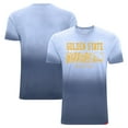 thumbnail image 1 of Unisex Sportiqe Royal Golden State Warriors Bingham Sun-Fade T-Shirt, 1 of 3
