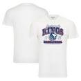 thumbnail image 1 of Unisex Sportiqe White Sacramento Kings Bingham Super Soft T-Shirt, 1 of 3