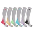 thumbnail image 1 of Unisex Sports Compression Socks - Made for Running, Athletics, Pregnancy and Travel - 6 Pair, 1 of 3