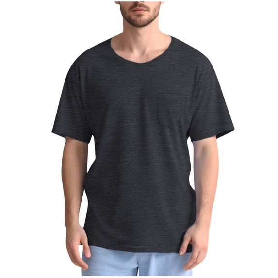 Unisex Sports Shirts After Shoulder Surgery Surgery for Men and Women Functional Shirt with Right Side Button Solid Color Chemo Tops Mens Activewear T-Shirts Size S-3XL