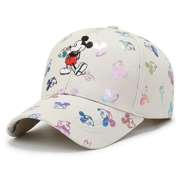 Unisex Spring Summer Baseball Cap Cartoon Embroidery Print Korean Fashion Casual Duckbill Cap Parent-Child Sun Hat