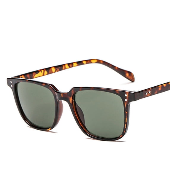 Unisex Square Sunglasses Enhanced High Definition Lenses Superior Clarity UV Protection PC Frame Eyewear Fashion Sun