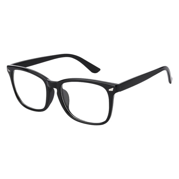 Unisex Square Transparent Lens Glasses (No )