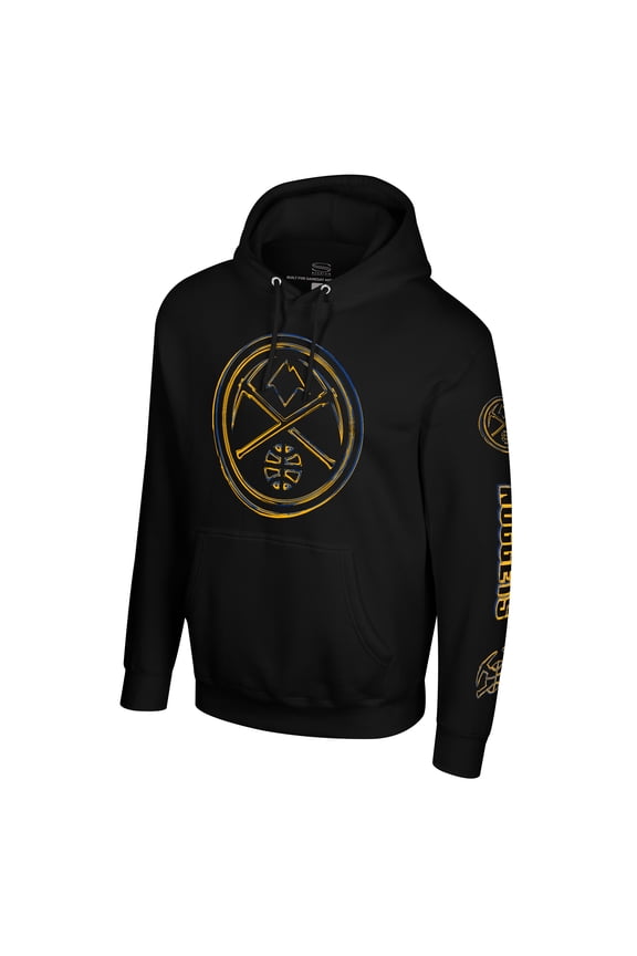 Unisex Stadium Essentials Black Denver Nuggets Elementized Ride Hoodie
