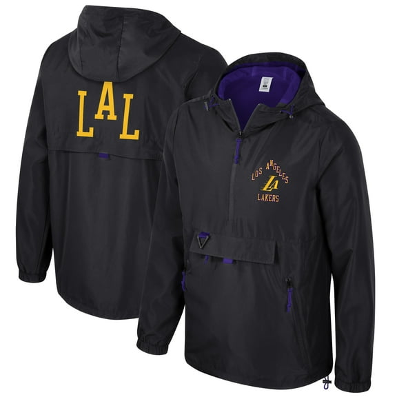 Unisex Stadium Essentials Black Los Angeles Lakers 2025/26 City Edition Compete Quarter-Zip Hoodie Jacket