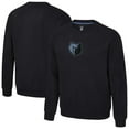 thumbnail image 1 of Unisex Stadium Essentials Black Memphis Grizzlies Club Level Chenille Sweatshirt, 1 of 4