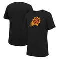 thumbnail image 1 of Unisex Stadium Essentials Black Phoenix Suns Primary Logo T-Shirt, 1 of 3