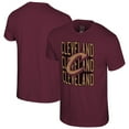 thumbnail image 1 of Unisex-Stadium Essentials  Burgundy Cleveland Cavaliers Step Up T-Shirt, 1 of 4