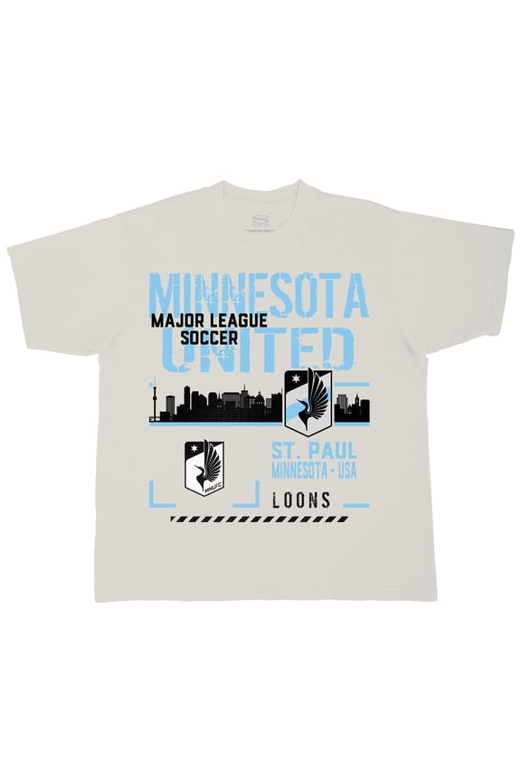 Unisex Stadium Essentials Cream Minnesota United FC Hideout Urban T-Shirt
