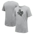 thumbnail image 1 of Unisex Stadium Essentials Gray San Antonio Spurs Primary Logo T-Shirt, 1 of 3