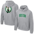 thumbnail image 1 of Unisex Stadium Essentials  Heather Gray Boston Celtics First Team Club Level Hoodie, 1 of 3