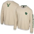 thumbnail image 1 of Unisex Stadium Essentials Natural Milwaukee Bucks Halftime Pullover Sweatshirt, 1 of 3