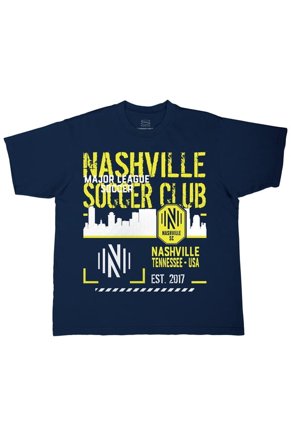 Unisex Stadium Essentials Navy Nashville SC Hideout Urban T-Shirt