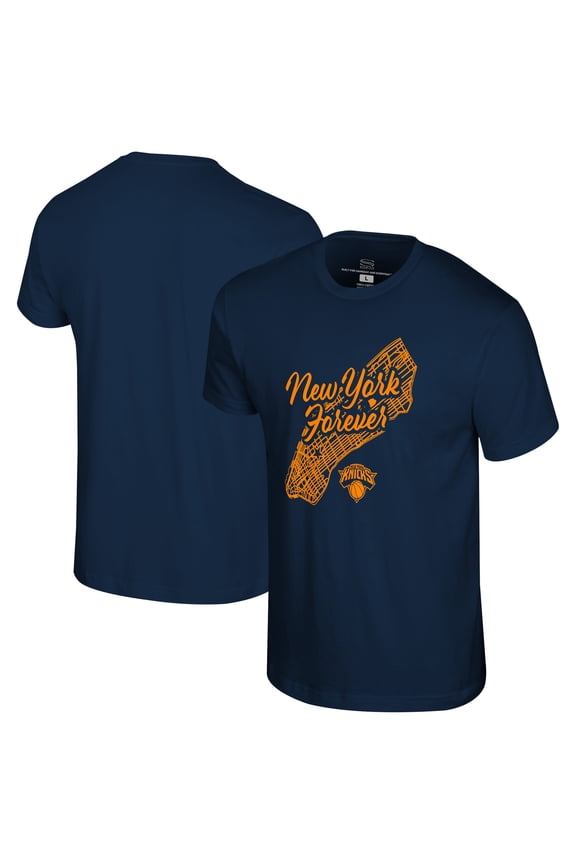 Unisex Stadium Essentials Navy New York Knicks Home State T-Shirt