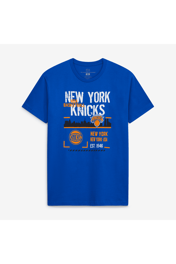 Unisex Stadium Essentials Royal New York Knicks Hideout Boxy T-Shirt