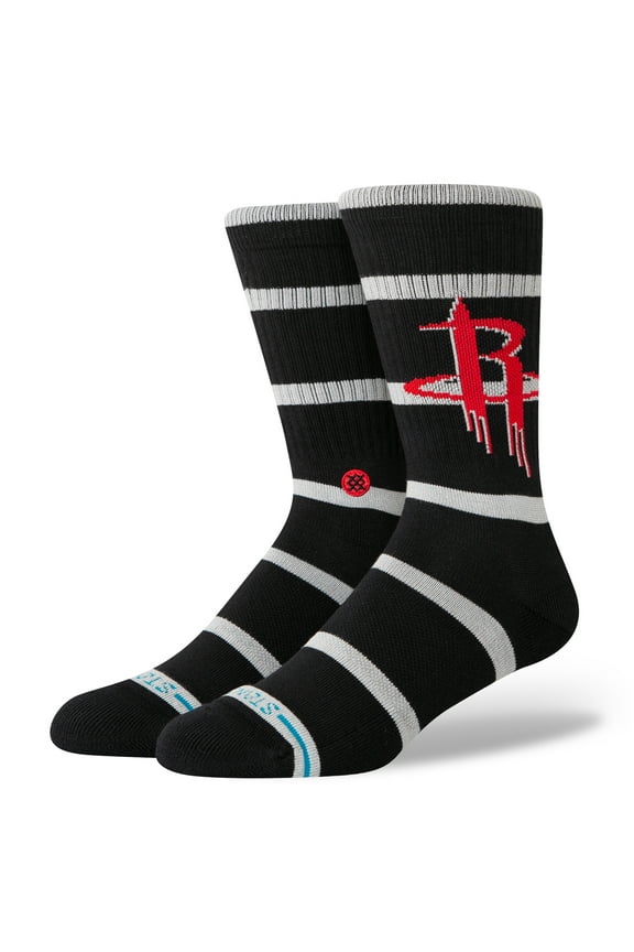 Unisex  Stance Houston Rockets Prep Stripe Crew Sock