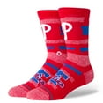 thumbnail image 1 of Unisex-Stance  Philadelphia Phillies Squeeze Tri-Blend Knit Crew Socks, 1 of 3