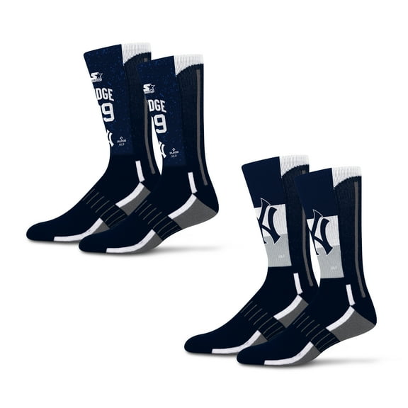 Unisex Starter Aaron Judge New York Yankees Jersey Arch Neo Two-Piece Sock Set