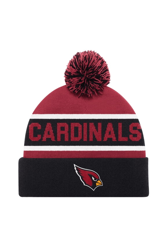 Unisex Starter Black Arizona Cardinals Cuffed Knit Hat-with Pom