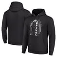 thumbnail image 1 of Unisex Starter Black Green Bay Packers Half Helmet Logo Pullover Hoodie, 1 of 3