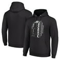 thumbnail image 1 of Unisex Starter Black Los Angeles Chargers Half Helmet Logo Pullover Hoodie, 1 of 3