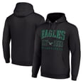 thumbnail image 1 of Unisex Starter Black Philadelphia Eagles Throwback Logo Pullover Hoodie, 1 of 3
